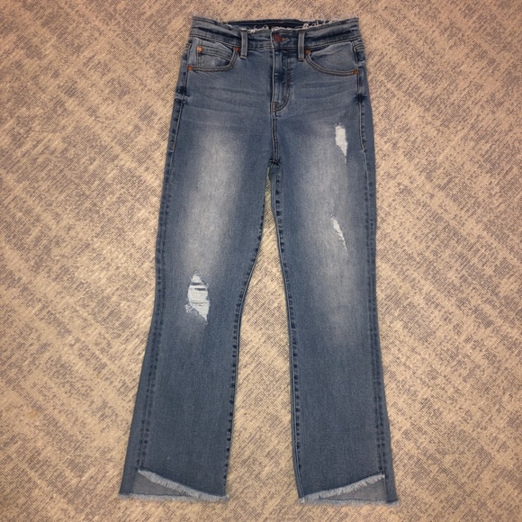 Level 99 distressed cropped jeans - Picture 3 of 7